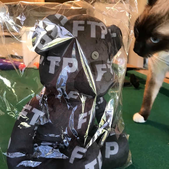 FTP stuffed bear - fuckthepopulation black bear - Picture 2 of 3